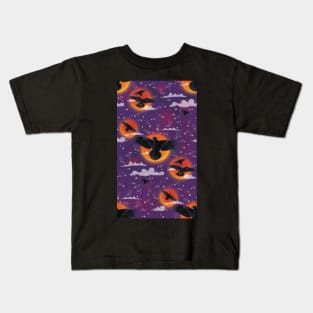 Ravens & Blood Moon Kids T-Shirt